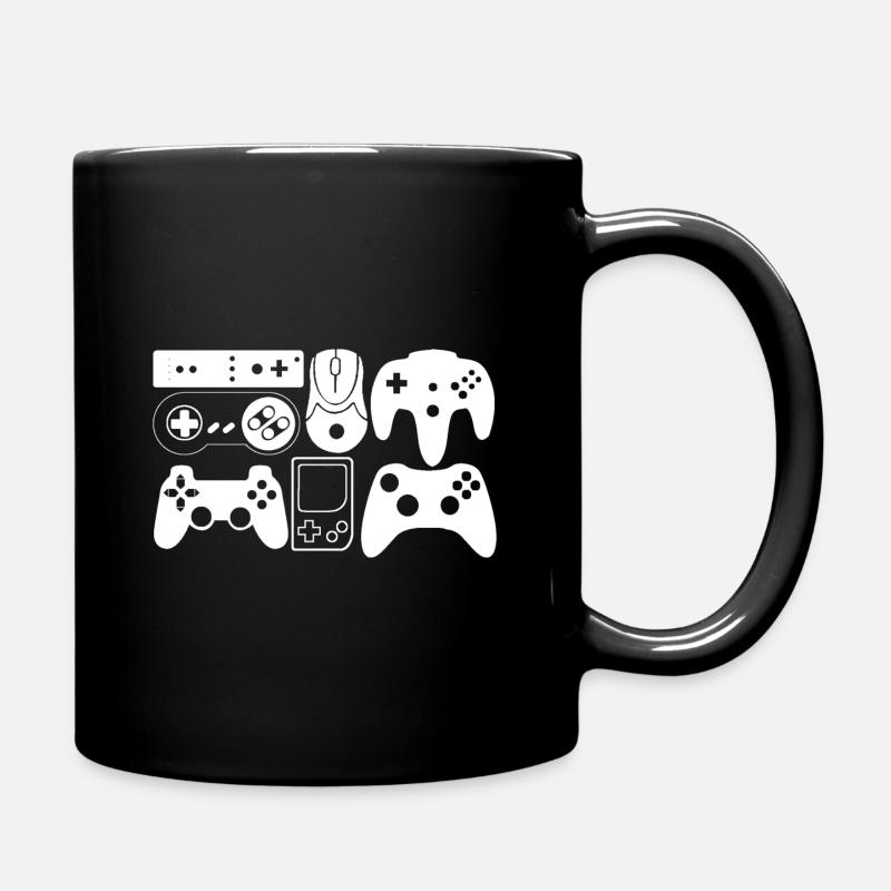 Contrôleur de jeu - Mug uni - noir