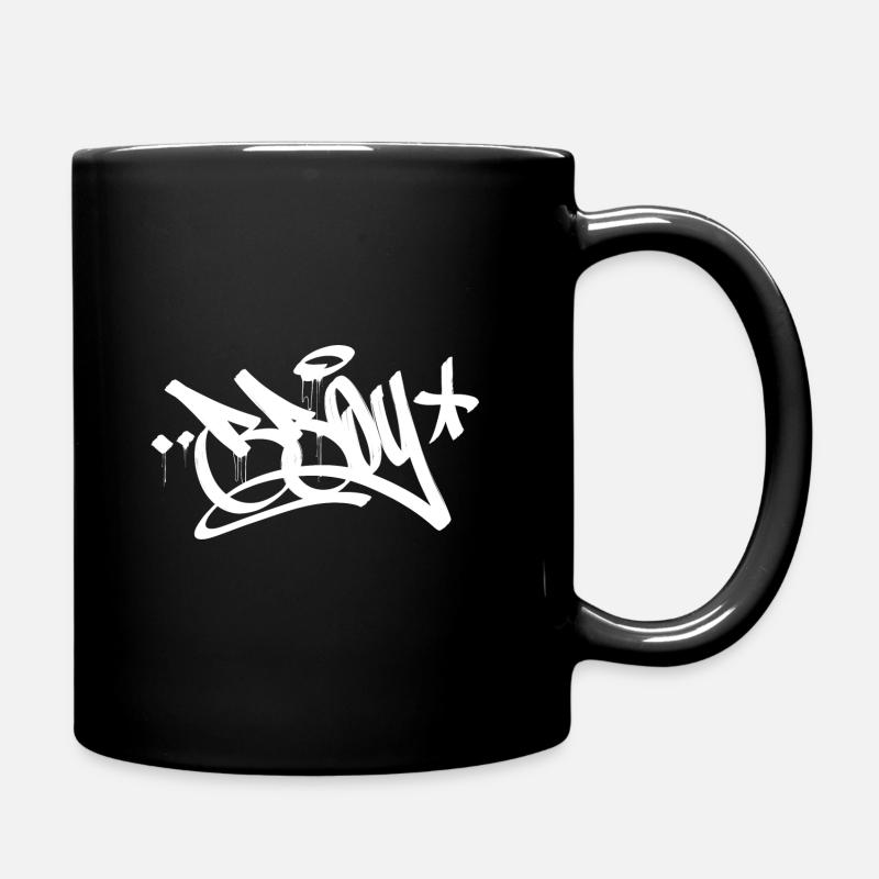Bboy Graffiti - Tasse einfarbig - Schwarz