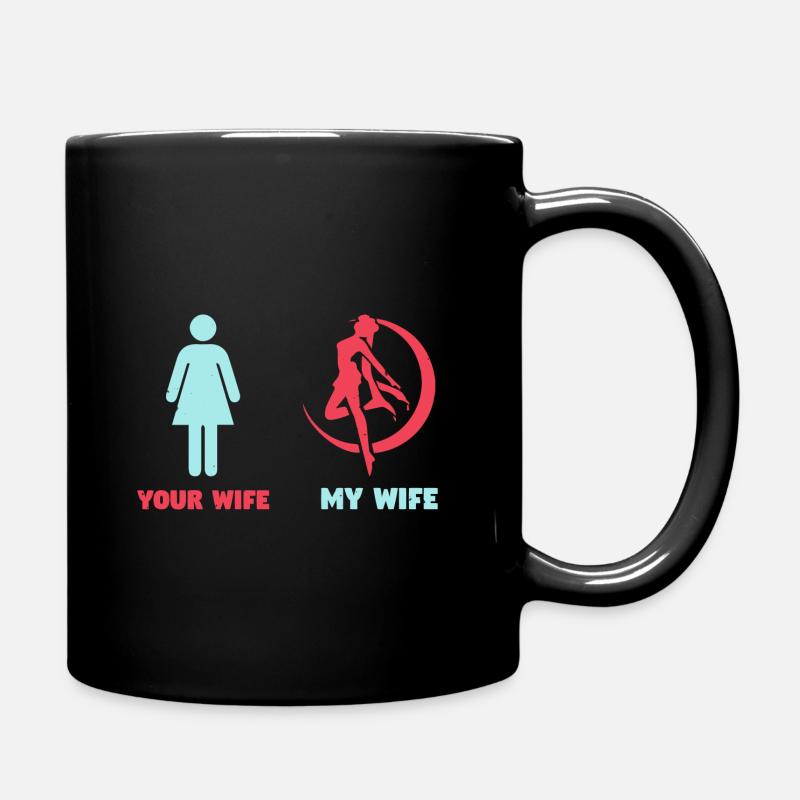 Cadeaux cool pour Wiccan sorcière Wicca païen - Mug uni - noir