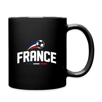 France Tee Tricolor Ball - Full Colour Mug - black - Right