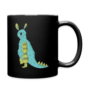 Monstres - Mug uni - noir - Droite