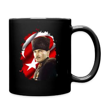Mustafa Kemal Atatürk - Mug uni - noir - Droite