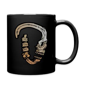 Carabine grimpante - Mug uni - noir - Droite