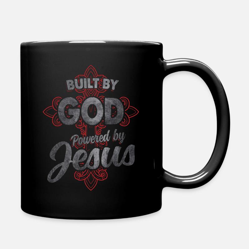 God Jesus - Full Colour Mug - black