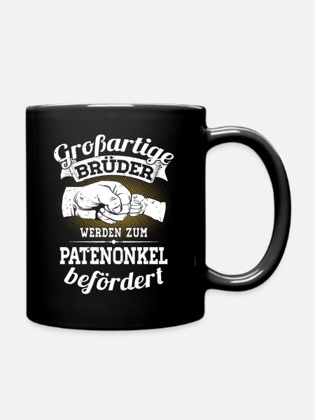 Les grands frères sont promus parrain - Mug uni - noir