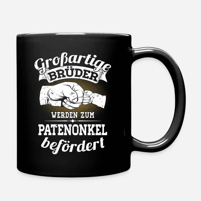 Les grands frères sont promus parrain - Mug uni - noir