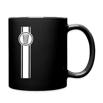 Apfelwein, Äbbelwoi, Bembel - Tasse einfarbig - Schwarz - Rechts