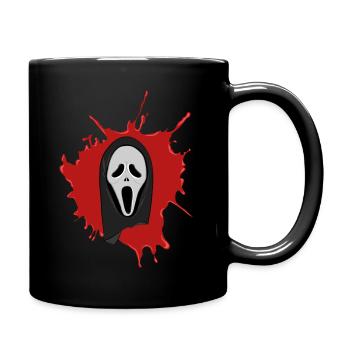 Masque d’horreur Scream Blood - Mug uni - noir - Droite
