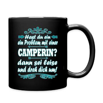 Campen - Tasse einfarbig - Schwarz - Rechts