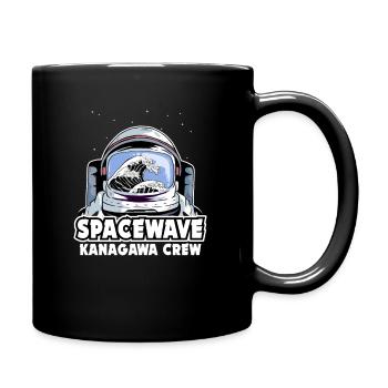 Vaporwave Otaku Space Manga Japon Retrowave - Mug uni - noir - Droite