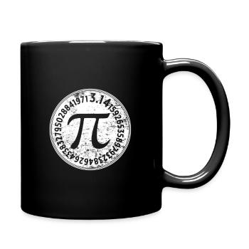 pi - Mug uni - noir - Droite
