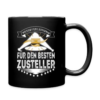 Postman Postman Parcel Service Letter Gifts - Full Colour Mug - black - Right