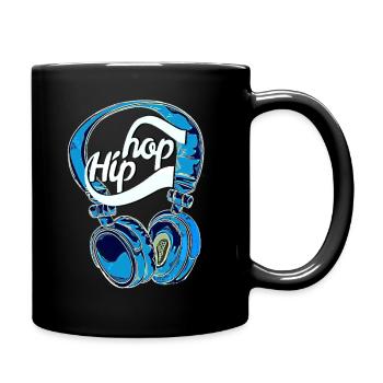 Conception de hip hop - Mug uni - noir - Droite