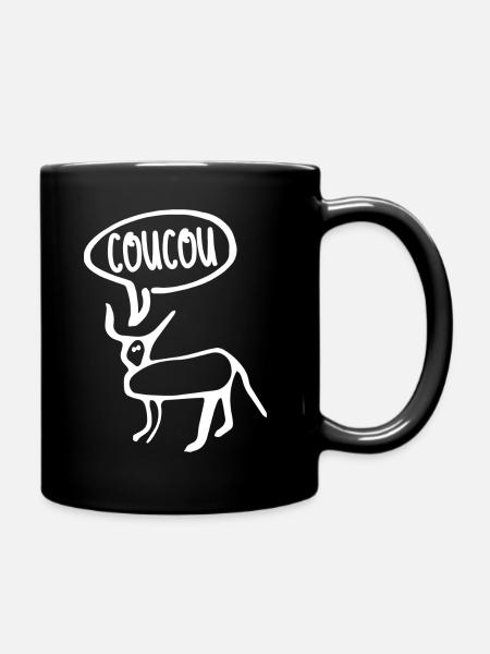 Petite perruche - Mug uni - noir