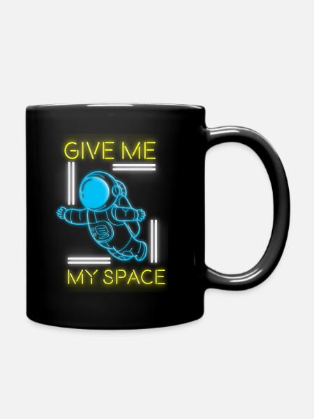 Uv Couleur Rave - Mug uni - noir