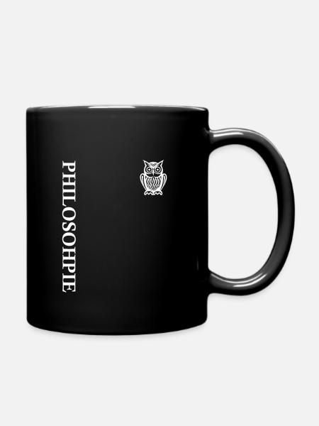 Philosophie, Philosophie LK, Baccalauréat, Etudes, Université - Mug uni - noir