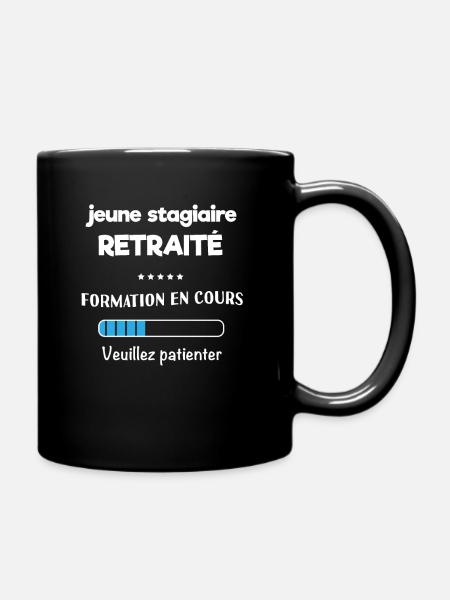 idée cadeau homme retraité - Mug uni - noir