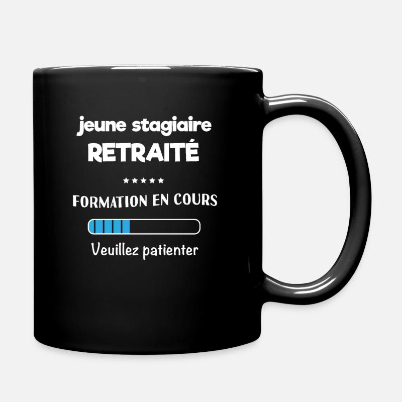 idée cadeau homme retraité - Mug uni - noir