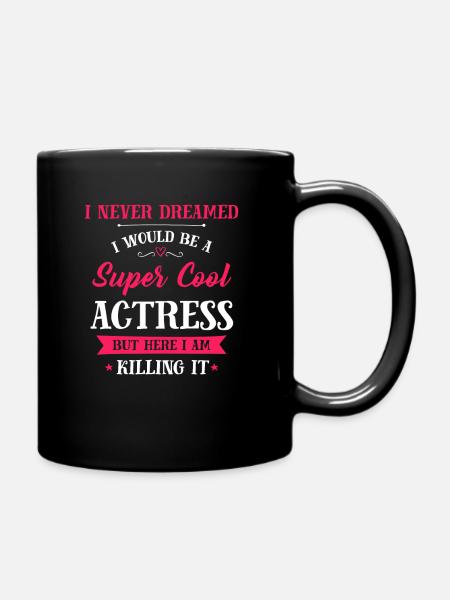 Actress - Super Cool Actress - Mug uni - noir