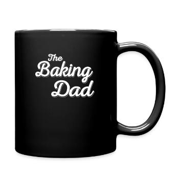 cuisine boulanger papa papa père père fête des pères Cadeau Fun - Mug uni - noir - Droite