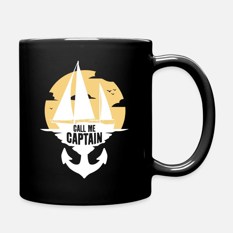 CALL ME CAPITAINE - Mug uni - noir