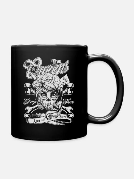 Rockabilly Queen - Vintage Rockabella - Mug uni - noir