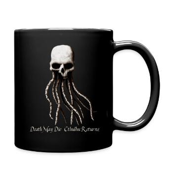 Cthulhu Retuns - Tasse einfarbig - Schwarz - Rechts