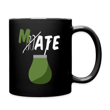 Don't hate, drink Mate - Full Colour Mug - black - Right