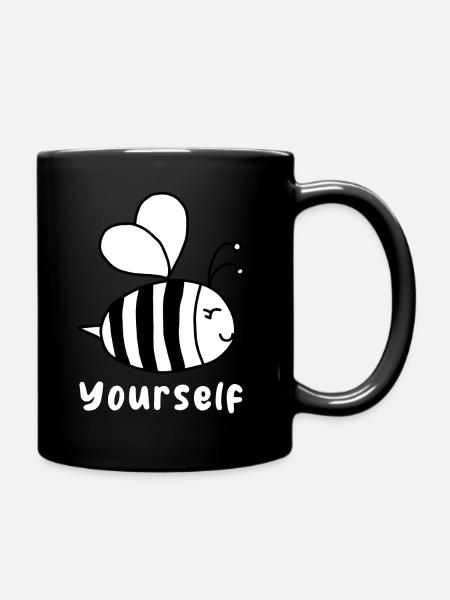 Soyez vous-même - Mug uni - noir