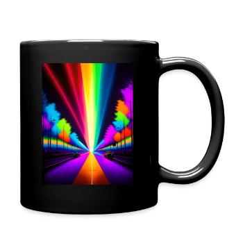Pride Gay - Tasse einfarbig - Schwarz - Rechts