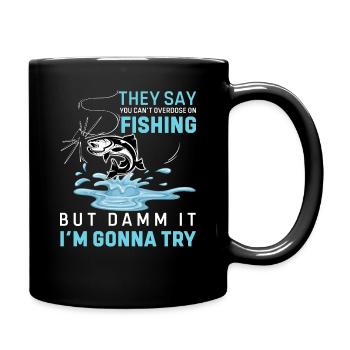 Fun And Games Until Someone Loses A Walleye - Full Colour Mug - black - Right