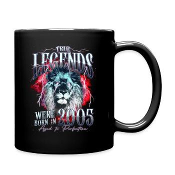 Des légendes sont nées en 2005 - Mug uni - noir - Droite