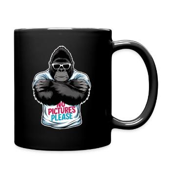 Pas de photos s’il vous plaît - Mug uni - noir - Droite