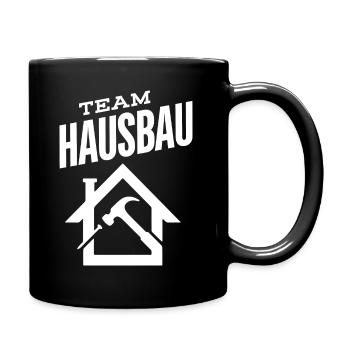 Team House Construction - Full Colour Mug - black - Right