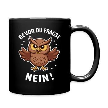 Sarcasme Ironie Drôle Paroles sarcastiques - Mug uni - noir - Droite