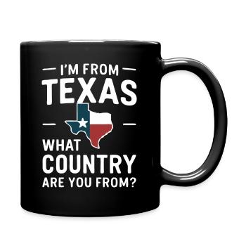 État du Texas Texans Texas - Mug uni - noir - Droite