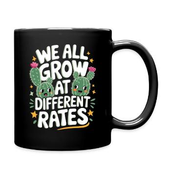 Cactus Cacti Desert Plant - Full Colour Mug - black - Right