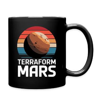 Mars Planète Planète Système Solaire - Mug uni - noir - Droite