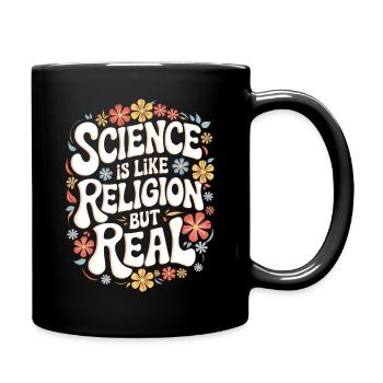 Atheismus Atheist Anti-Religion Agnostiker - Tasse einfarbig - Schwarz - Rechts