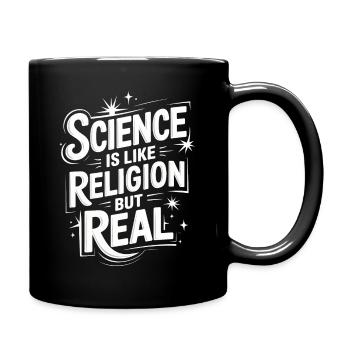 Atheismus Atheist Anti-Religion Agnostiker - Tasse einfarbig - Schwarz - Rechts