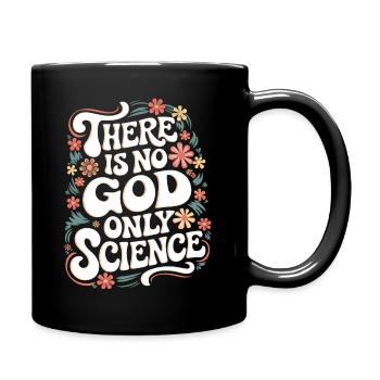 Atheismus Atheist Anti-Religion Agnostiker - Tasse einfarbig - Schwarz - Rechts