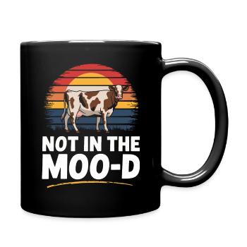 Éleveur de vaches Ferme Éleveur de vaches - Mug uni - noir - Droite