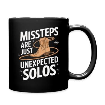 Danse en ligne Danseurs - Mug uni - noir - Droite