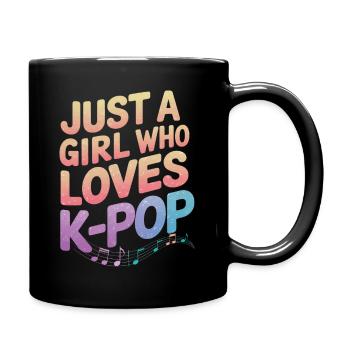 Musique K-Pop Pop Coréenne - Mug uni - noir - Droite