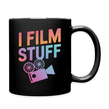 Filmemacher Filmregisseur Kameramann Film - Tasse einfarbig - Schwarz - Rechts
