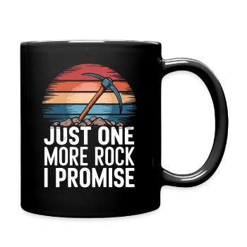 Experte für Geologie Gestein Geologe - Tasse einfarbig - Schwarz - Rechts