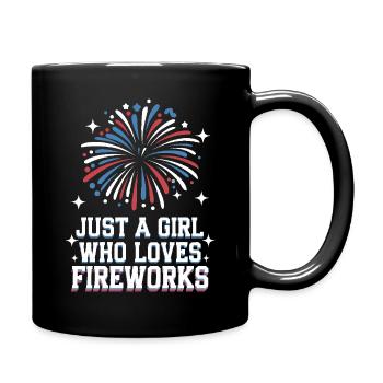 Pyrotechnie Feux d’artifice Pyrotechnie - Mug uni - noir - Droite
