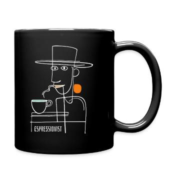 Espressionist - Espresso - Boisson au café - Mug uni - noir - Droite