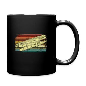 Craftsman Zollstock - Full Colour Mug - black - Right