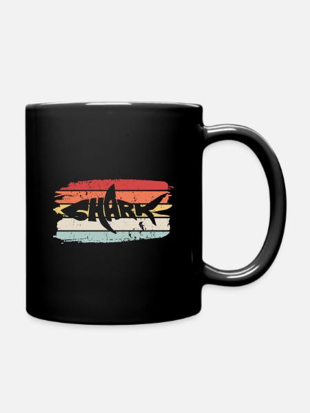 Shark - Tasse einfarbig - Schwarz
